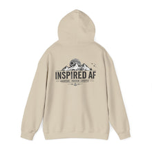 Load image into Gallery viewer, Inspired AF Adventure Hoodie | Gildan 18500 Heavy Blend™ | Mountain & Outdoor Lifestyle Hoodie