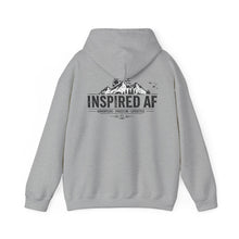 Load image into Gallery viewer, Inspired AF Adventure Hoodie | Gildan 18500 Heavy Blend™ | Mountain & Outdoor Lifestyle Hoodie
