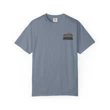 Load image into Gallery viewer, Inspired Adventure Co. Roots Series – Tahoe-Inspired Mountain Lake Tee, Vintage Mountain Sunset
