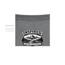 Load image into Gallery viewer, Fan Charcoal Heather - G185 - INSIDE_TAG_LINE