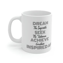 Load image into Gallery viewer, INSPIRED AF Achieve Greatness 11oz Coffee Mug