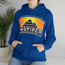 Load image into Gallery viewer, Inspired Adventure Co. The Mountains Are Calling...Unisex Heavy Blend™ Hooded Sweatshirt
