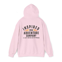 Load image into Gallery viewer, It&#39;s Just Another Day in Paradise... Inspired Adventure Co. Unisex Heavy Blend™ Hooded Sweatshirt
