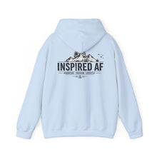 Load image into Gallery viewer, Inspired AF Adventure Hoodie | Gildan 18500 Heavy Blend™ | Mountain &amp; Outdoor Lifestyle Hoodie
