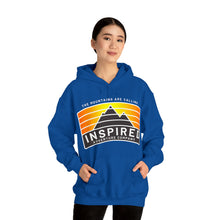 Load image into Gallery viewer, Inspired Adventure Co. The Mountains Are Calling...Unisex Heavy Blend™ Hooded Sweatshirt
