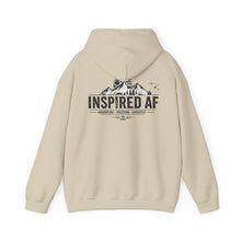 Load image into Gallery viewer, Inspired AF Adventure Hoodie | Gildan 18500 Heavy Blend™ | Mountain &amp; Outdoor Lifestyle Hoodie
