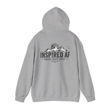 Load image into Gallery viewer, Inspired AF Adventure Hoodie | Gildan 18500 Heavy Blend™ | Mountain &amp; Outdoor Lifestyle Hoodie
