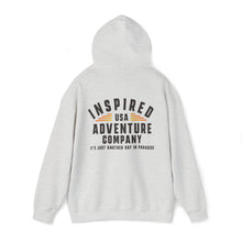 Load image into Gallery viewer, It&#39;s Just Another Day in Paradise... Inspired Adventure Co. Unisex Heavy Blend™ Hooded Sweatshirt
