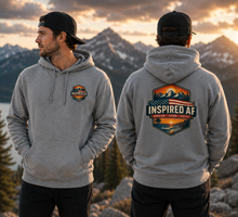 Load image into Gallery viewer, Inspired AF Signature Hoodie – Adventure Freedom Lifestyle Apparel
