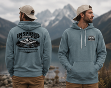 Load image into Gallery viewer, Inspired Adventure Co. Vintage Mountain Hoodie – Adventure Freedom Lifestyle Pullover
