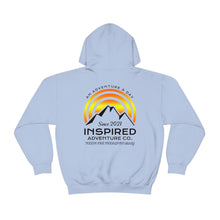 Load image into Gallery viewer, Inspired Adventure Co. An Adventure A Day Keeps the Therapist Away... Unisex Heavy Blend™ Hooded Sweatshirt
