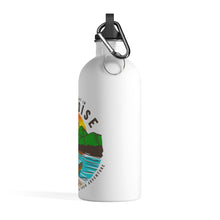 Load image into Gallery viewer, Another Day In Paradise, Mountain Biker, Sunset, Stainless Steel Water Bottle
