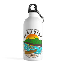 Load image into Gallery viewer, Another Day In Paradise, Mountain Biker, Sunset, Stainless Steel Water Bottle
